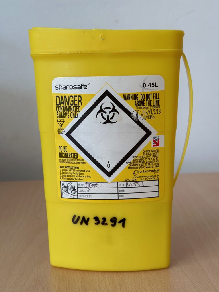Principles of medical waste transport – theory and practice
