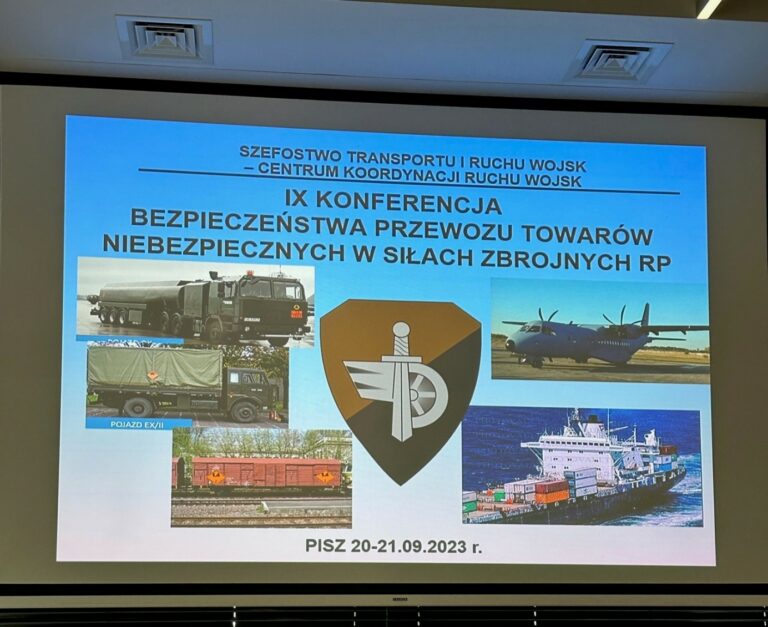 Transport of dangerous goods in the Polish Armed Forces